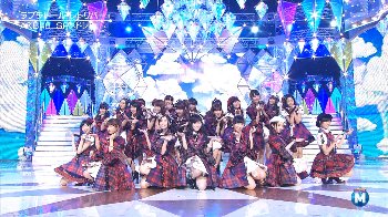 AKB48キャプ5枚　ミュージックステーション